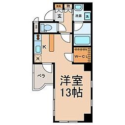 セレス大須 ワンルームの間取図画像