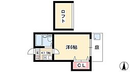 ボナール日比野 2階/-