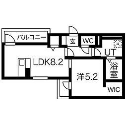 G flat 太閤 1階/-
