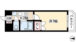 ヒサゴハイツII 6階