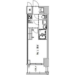 S-RESIDENCE庄内通駅前curere(クラーレ) 1Kの間取図画像