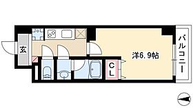 ドゥナーレ辻町  ｜ 愛知県名古屋市北区辻町2丁目50（賃貸マンション1K・6階・25.21㎡） その2