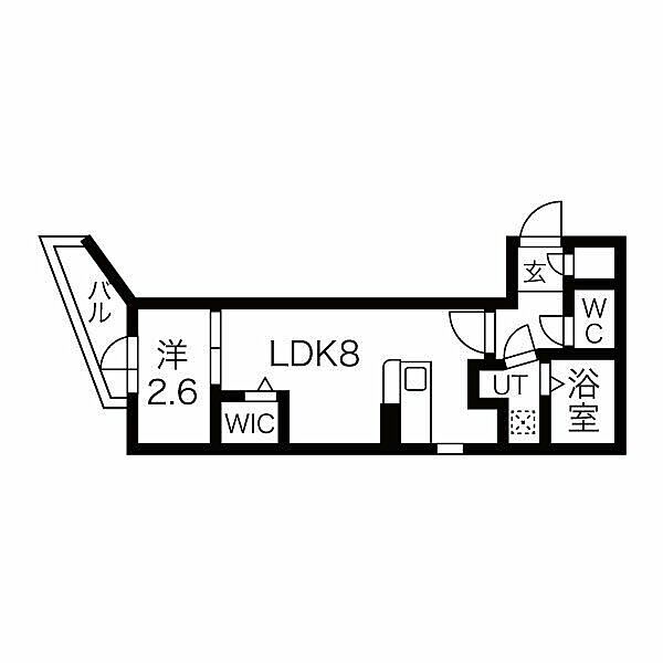 アソシエ中村 ｜愛知県名古屋市中村区中島町1丁目(賃貸マンション1LDK・2階・29.51㎡)の写真 その2