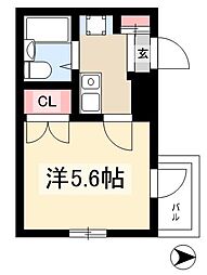 間取図画像 1K