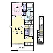 ローズガーデンB  ｜ 愛知県名古屋市北区西味鋺3丁目330番地（賃貸アパート1LDK・2階・42.56㎡） その2