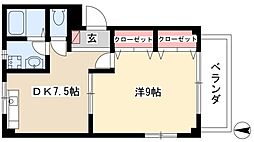 エルメゾン 2階