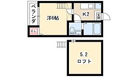 Stage本陣  ｜ 愛知県名古屋市中村区大秋町3丁目42-5（賃貸アパート1K・2階・19.46㎡） その2