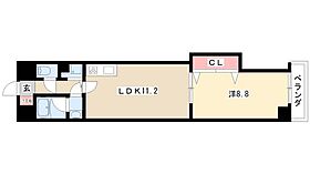 グローバル畑江  ｜ 愛知県名古屋市中村区畑江通3丁目15-1（賃貸マンション1LDK・6階・46.23㎡） その2