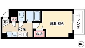 クレストステージ名駅  ｜ 愛知県名古屋市中村区竹橋町33-6（賃貸マンション1K・5階・23.97㎡） その2