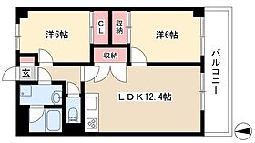 ティアラ八熊通  ｜ 愛知県名古屋市中川区二女子町7丁目93（賃貸マンション2LDK・3階・55.70㎡） その2