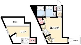 Terre-IV  ｜ 愛知県名古屋市西区枇杷島2丁目16-19（賃貸アパート1R・1階・25.65㎡） その2