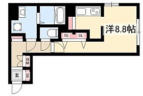 WELL COURT KANDA  ｜ 愛知県名古屋市千種区神田町30-12-2（賃貸マンション1R・3階・27.74㎡） その2