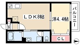 アーバンリゾート京田町  ｜ 愛知県名古屋市中村区京田町2丁目30-2（賃貸アパート1LDK・1階・31.40㎡） その2