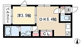 ハーモニーテラス児玉  ｜ 愛知県名古屋市西区児玉3丁目15-8（賃貸アパート1DK・2階・25.86㎡） その2