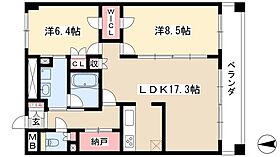 グラン・アベニュー名駅  ｜ 愛知県名古屋市中村区名駅3丁目1-2（賃貸マンション2LDK・12階・72.91㎡） その2