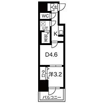 メイクスWアート上前津V  ｜ 愛知県名古屋市中区橘2丁目2-22（賃貸マンション1DK・2階・27.01㎡） その2