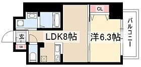 Conde葵一丁目( S-FORT葵一丁目)  ｜ 愛知県名古屋市東区葵1丁目13-6（賃貸マンション1LDK・2階・40.02㎡） その2