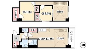 Enchante泉  ｜ 愛知県名古屋市東区泉1丁目21-11（賃貸マンション2LDK・9階・80.58㎡） その2