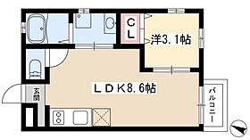 Le Gioieささしまライブ駅  ｜ 愛知県名古屋市中川区九重町9-9（賃貸マンション1LDK・1階・27.54㎡） その2