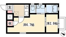 la maison de bonheur  ｜ 愛知県名古屋市北区大曽根4丁目20-11（賃貸マンション2K・1階・26.40㎡） その2