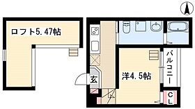 GROWTH  ｜ 愛知県名古屋市中川区万町602-1（賃貸アパート1K・1階・20.46㎡） その2