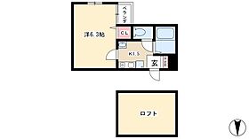 ワールドレコード  ｜ 愛知県名古屋市中村区烏森町1丁目27-1（賃貸アパート1K・1階・20.07㎡） その2