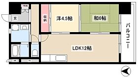 丸の内FORT  ｜ 愛知県名古屋市中区丸の内1丁目6-12（賃貸マンション2LDK・6階・52.70㎡） その2