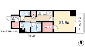 パークアクシス名駅南グランデ  ｜ 愛知県名古屋市中村区名駅南4丁目1-31（賃貸マンション1K・8階・33.92㎡） その2