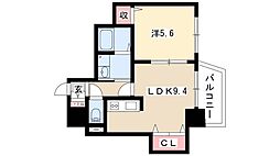 ヒルズ新栄 9階