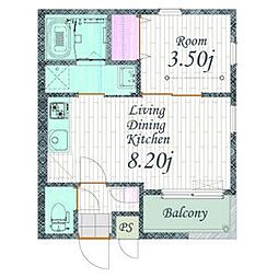 Cherim 本陣十王町II South 2階