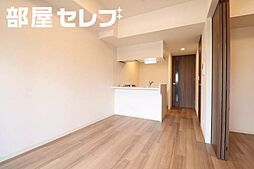 プレサンス桜通ザ・タイムズ 7階1LDKのリビング/ダイニング