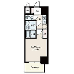 S-RESIDENCE大曽根駅前 10階1Kの間取り