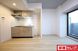 パルティール金山 6階ワンルームのリビング/ダイニング