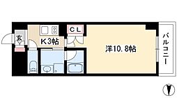 間取図画像 1K