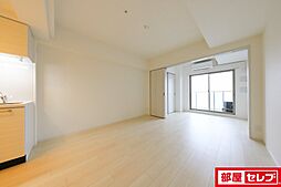 CREST TAPP大曽根II 14階1LDKのリビング/ダイニング