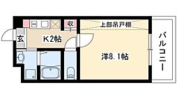 間取図画像 1K