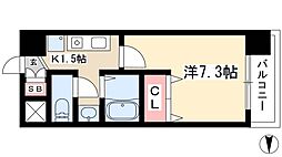 アレーズカシェート 8階/-