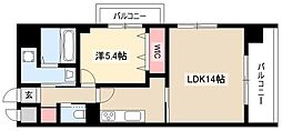 C.peace1948 1LDKの間取図画像