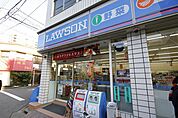 ローソン中区千代田店 92m