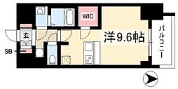 プレサンス広小路通葵 ワンルームの間取図画像