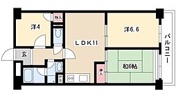 サンマルコビルイトーピア新栄マンション 3LDKの間取図画像