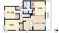 ハロウェル B棟 1階/-