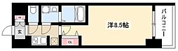 S-RESIDENCE浄心2 1Kの間取図画像