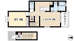 Vistaregina 2Kの間取図画像