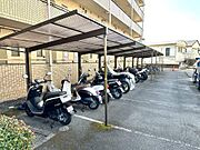 屋根付き駐輪場