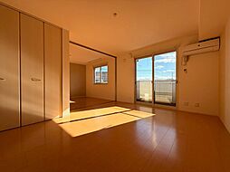 JR湖西線 唐崎駅 徒歩2分の賃貸アパート 1階1LDKのリビング/ダイニング