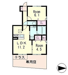JR湖西線 大津京駅 徒歩6分