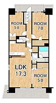 プラウドシティ大津京  ｜ 滋賀県大津市柳が崎（賃貸マンション3LDK・12階・79.05㎡） その2