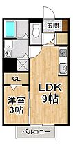 滋賀県大津市見世２丁目（賃貸アパート1LDK・1階・33.39㎡） その2