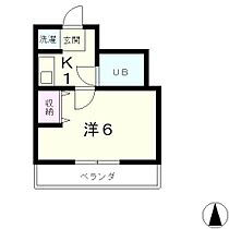 ゆめのコーポ  ｜ 滋賀県大津市尾花川（賃貸マンション1K・2階・19.95㎡） その2